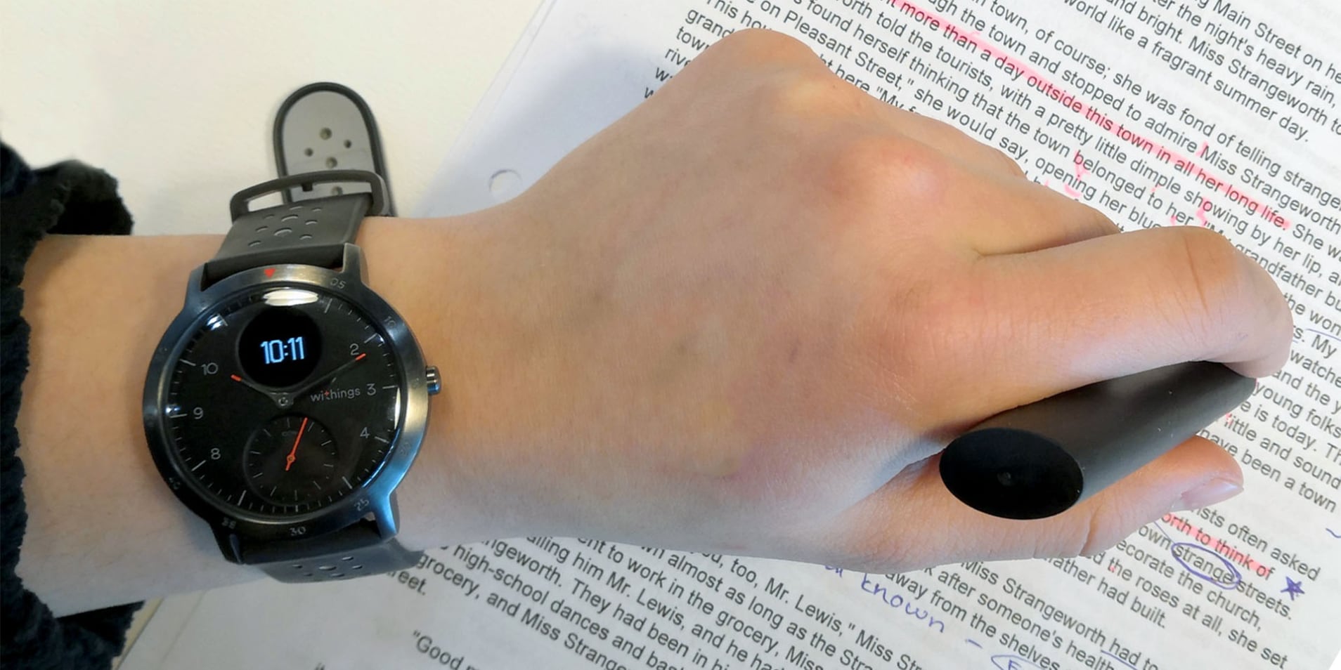 Withings Steel Hr Das Schulterzucken Am Handgelenk Digitec