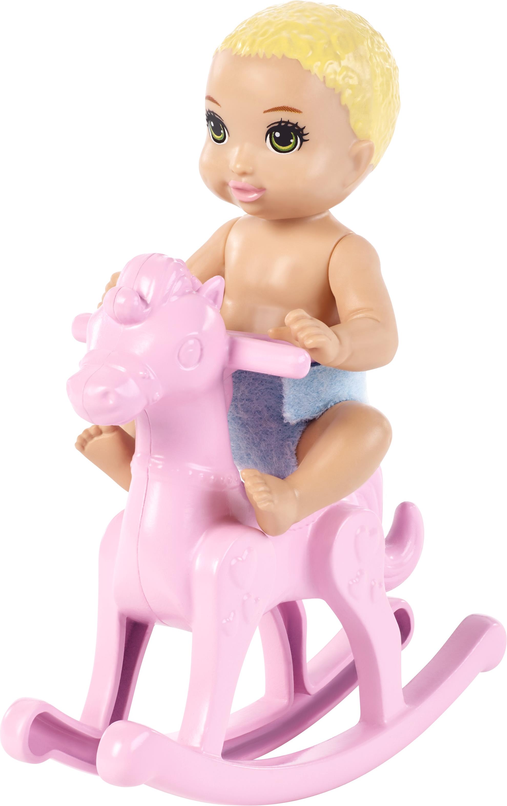 Barbie Skipper Babysitters Inc Nap N Nurture Nursery Dolls And Playset Galaxus