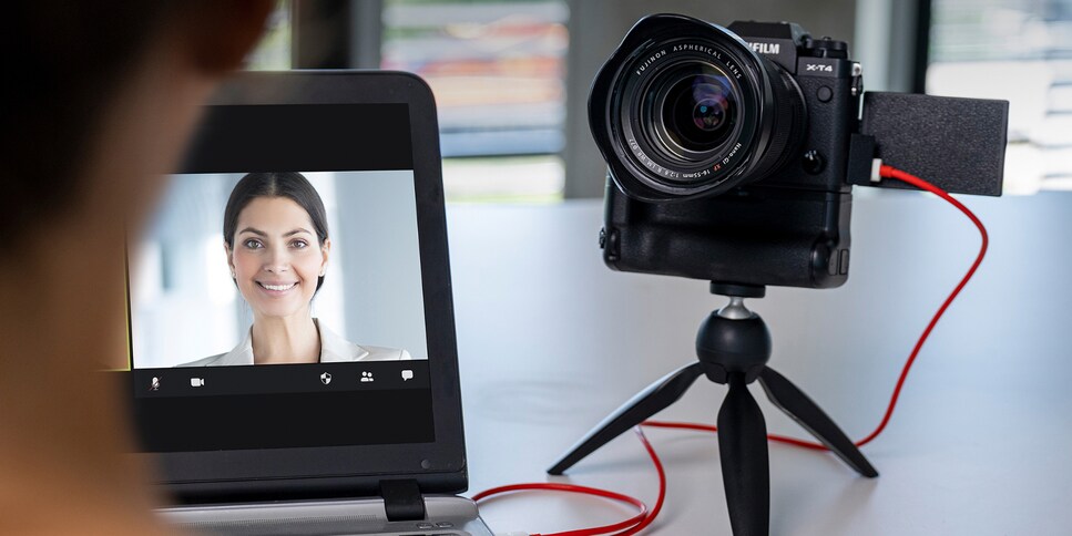 Using the camera as a webcam: Canon, Fujifilm and Sony updates