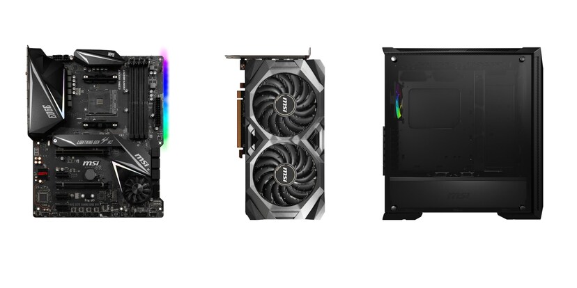 Grafikkarten, Mainboards, PC Gehäuse und CPU Kühler: Jetzt MSI-Komponenten in Aktion