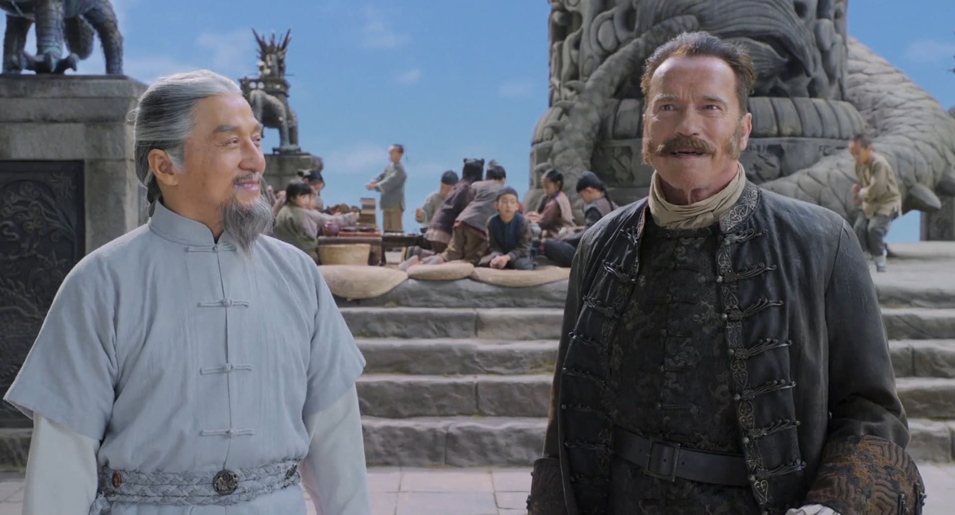 Journey to China Mystery of Iron Mask review Jackie Chan meets Arnold(01)