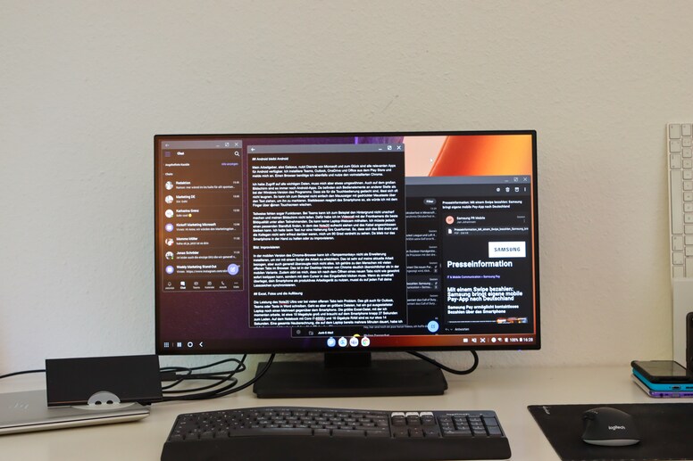 Samsung Dex Auf Dem Galaxy Note20 Ultra Im Test Das Smartphone Als Computer Ersatz Ein Selbstversuch Galaxus
