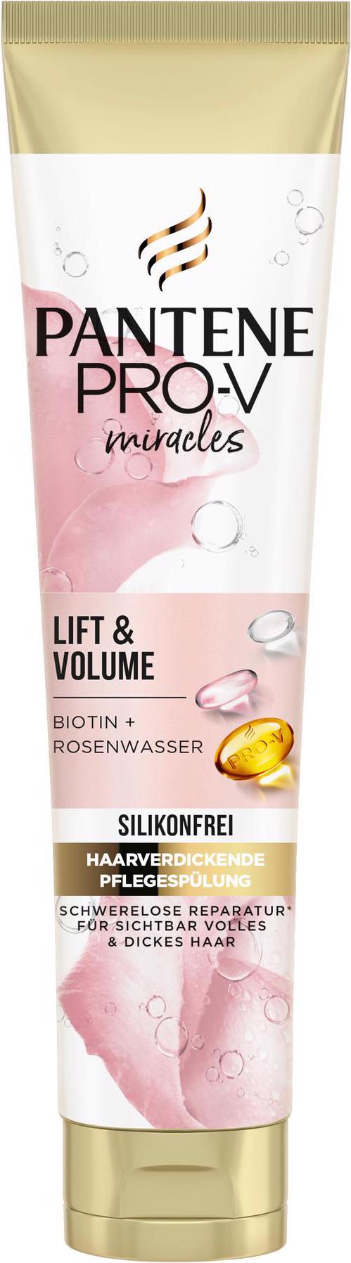 miracles lift volume 160ml conditioner rinsing