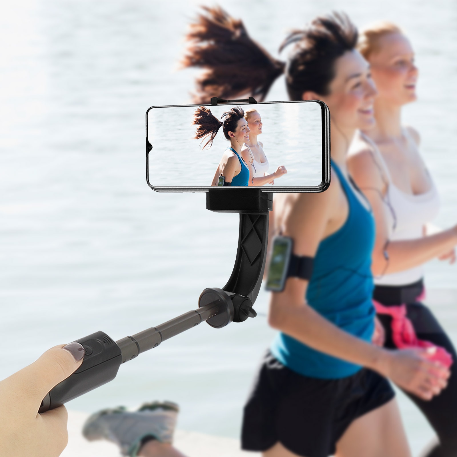 Akashi Gimbal Selfie Stick und Klappstativ - kaufen bei digitec