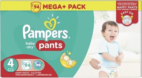 Pampers pants nr 4