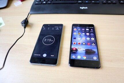 Endresultat Nokia 8 Diesel-Modell: 3 Minuten und 19 Sekunden.