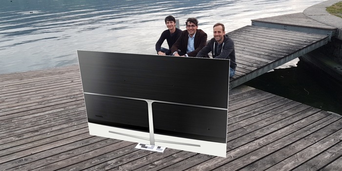 The developers of the new feature: Raphael, Jörg and Stefan.