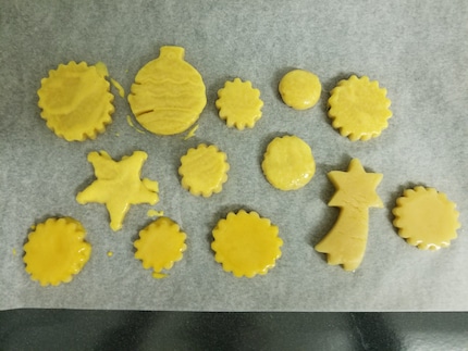 Mailänderli vor dem Backen