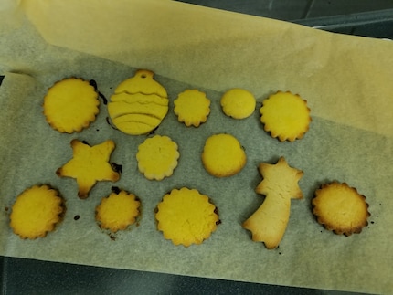 Mailänderli nach dem Backen