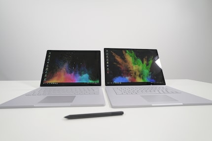 There's a 15-inch version of the Surface Book.