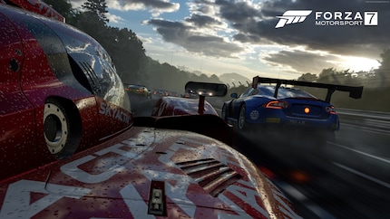 «Forza Motorsport 7» sieht auf der Xbox One X besonders knackig aus.