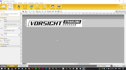 Die Express-Oberfläche unter Windows entspricht weitgehend der Mac-Version.