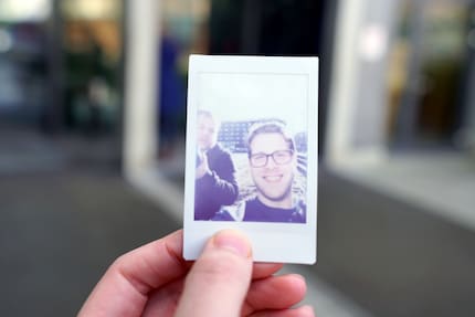 ... und langsam aber sicher sind Menschen zu erkennen.