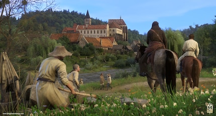 The scenery is a dream.