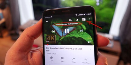 Comme je peux utiliser plusieurs Chromecasts, j’ai appelé celui-ci «Wohnzimmer». Libre à vous de l’appeler Billy si vous voulez.