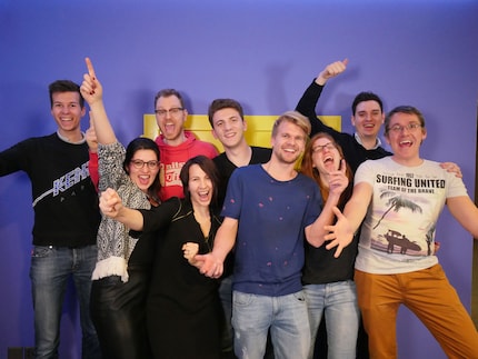 Il ragazzi del team di Pandally sono tutti matti.