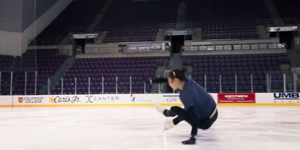 «Der dreifache Axel fühlt sich gut an. Richtig gut. Als ob es gottgegeben sei, dass er passiert. Aber hinzufallen – das ist brutal»