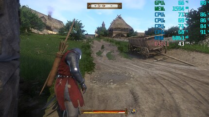 Jeux Triple AAA gérables sous paramètres moyens.