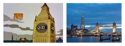 Les similitudes entre ce bâtiment et le «Shard» sont tout de même frappantes.