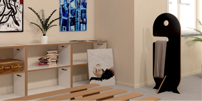 L'étagère «Hochstapler» vous offre un système de rangement personnalisable. L'étagère «Hochstapler» vous offre un système de rangement personnalisable.