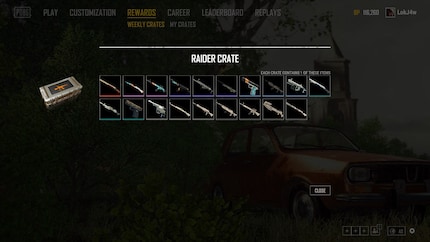 I rivestimenti di armi buoni in «PUBG» si trovano quasi solo nelle scatole a pagamento.