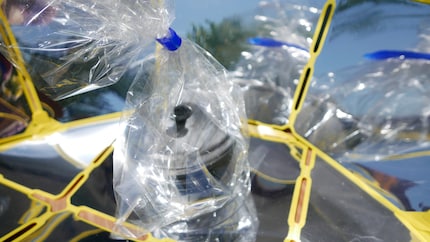 Kein Glück mit dem Plastik-Trick: Der Kochbeutel hilft mir auch nicht entscheidend weiter.