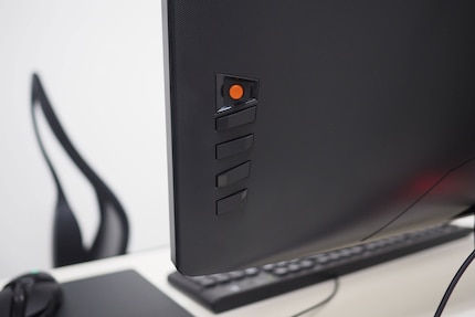 Der Joystick ist praktisch, aber auch etwas überempfindlich.