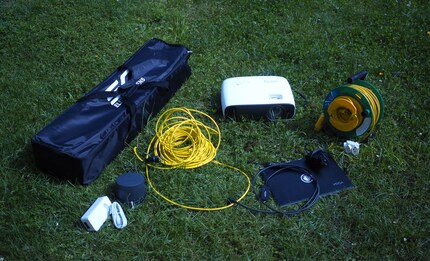 Diese Dinge brauchst du für dein Public Viewing respektive Openair-Kino.