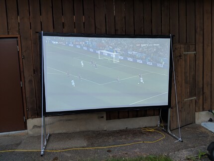 Benq SH753: Zwar kein 4K, dafür hell genug.