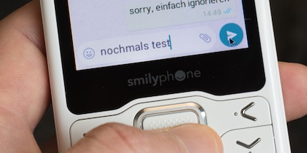 ... et ensuite placer le curseur sur le bouton envoyer