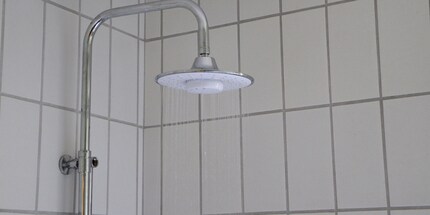 A little taste of the shower.