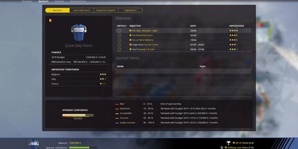 Die Sponsoren haben viel Kohle, wollen aber auch Resultate sehen.