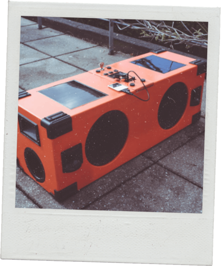 Der erste Entwurf der Soundboks