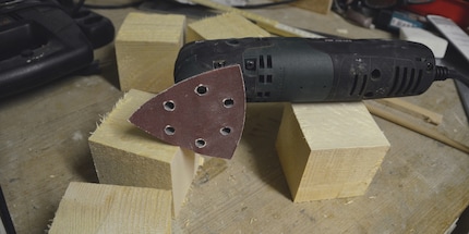 Fürs Schleifen braucht es etwas Geduld.