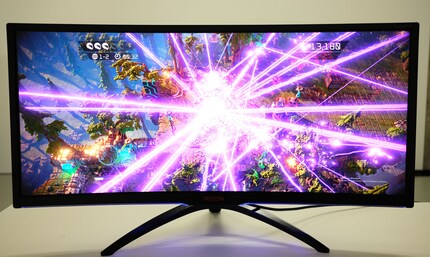 Die Farbenpacht von «Nex Machine» kommen sehr schön zur Geltung.