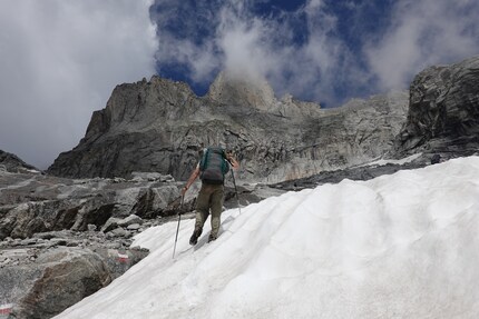 Aufstieg zum Passo Cameraggio