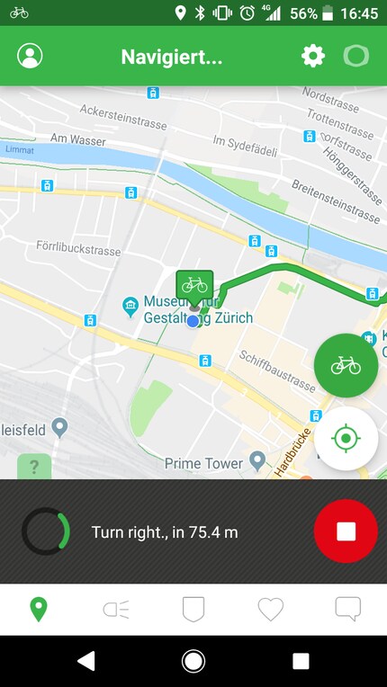 Die Suche ist vertraut, schliesslich steckt Google Maps dahinter.
