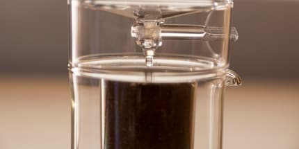 Steter Tropfen führt zum guten Kaffee.