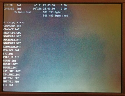 Viele Games der 90er passen auf eine Diskette und sind somit relativ schnell kopiert.
