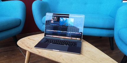 While the display does look fabulous, it tends to be quite reflective