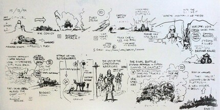 En 1999, toute l’histoire de «Mad Max: Fury Road» était déjà réunie dans un story-board.