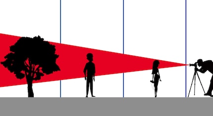 La fotocamera vede l’intera immagine