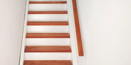 Et voilà, le nouvel escalier.