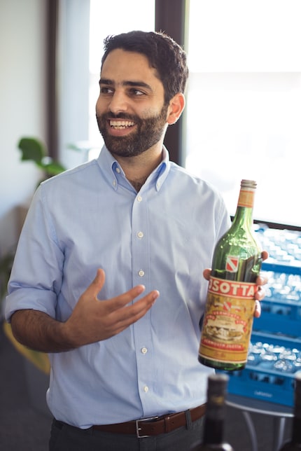 Avi Pluznik, terza generazione nell’azienda di famiglia.