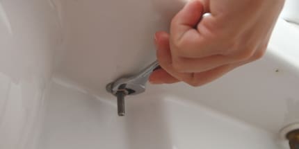 Die Montage geht fix. Ich bin guter Dinge.