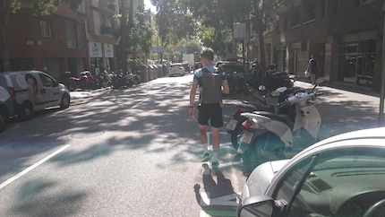 Moment mal... waren wir nicht mit dem Velo da?