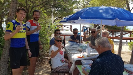 Un giro di Cava con Lilly e la sua famiglia.