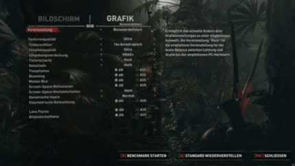 Den Presets glaube ich kein Wort.