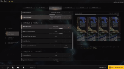 Das neuste «Call of Duty» macht es besser. Übersichtliche Regler, damit man sieht, wann Optionen auf dem Maximum sind.