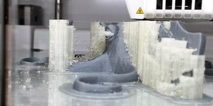 Il filamento di supporto è rotto a questo punto. Tuttavia, questo non influisce sulla qualità di stampa.